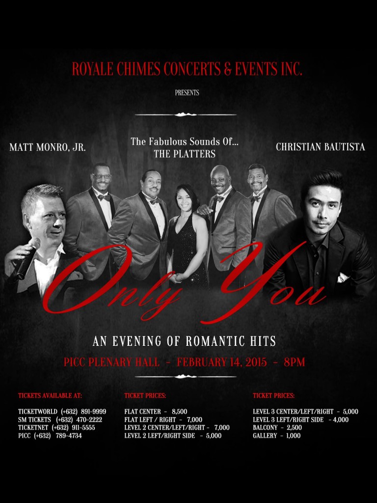 only you an evening of romantic hits concert