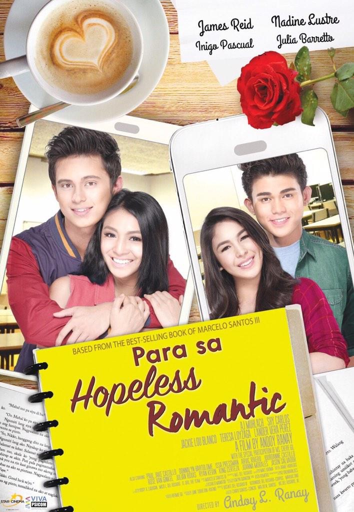Para Sa Hopeless Romantic movie poster by Star Cinema