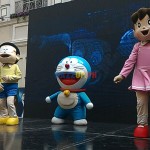 Photo ops with Doraemon at the Toycon 2015 Grand Launch