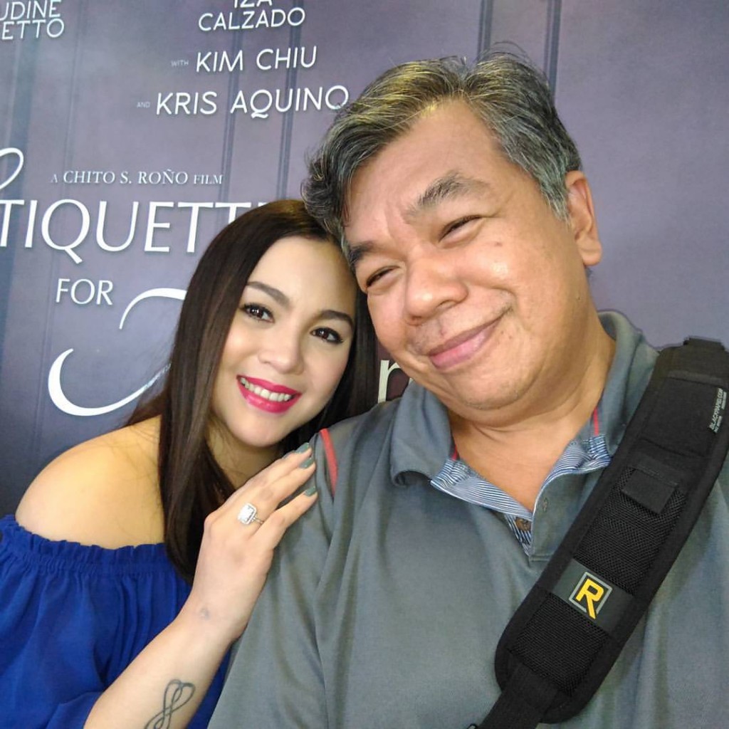 ted claudio photo ops with claudine barretto of etiquette for mistresses at her blogcon