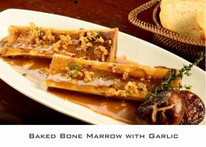 Baked Bone Marrow with Garlic (2)