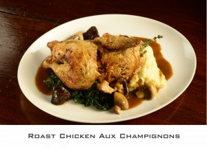 Roast Chicken Aux Champignons (1)