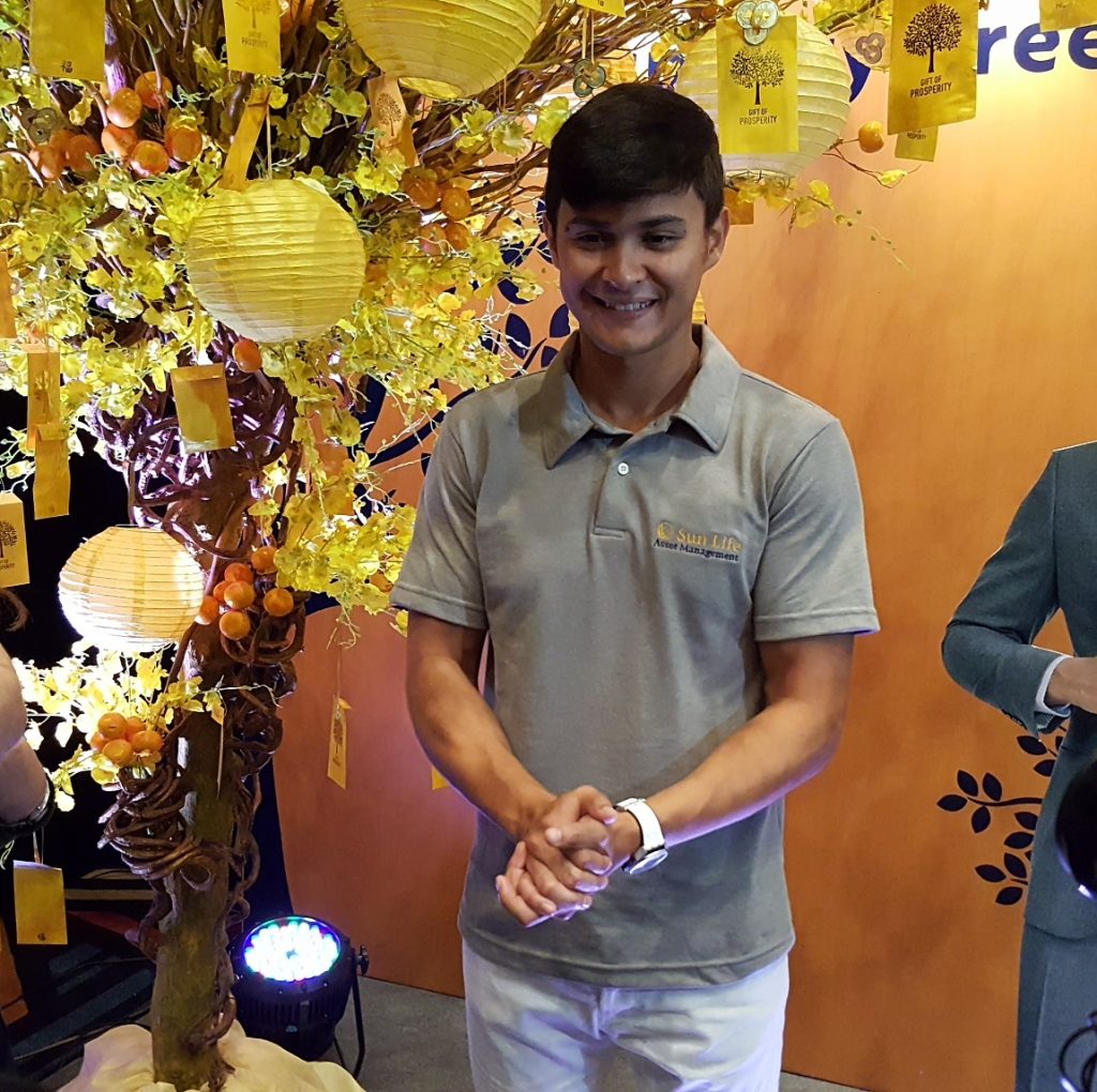 Matteo Guidicelli at the Sunlife Prosperity Card Launch