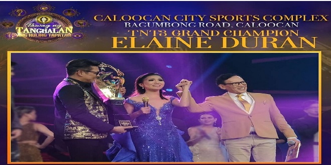 Ellaine Duran Tawag ng Tanghalan Grand Champion