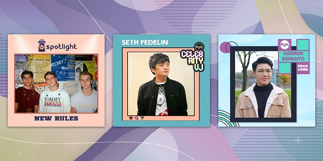 New Rules, Seth Fedelin, and Darren Espanto on MYX this March_1