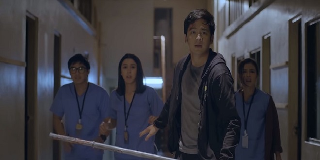 “Block Z”, McCoy de Leon, Julia Barretto, Joshua Garcia, and Maris Racal’s characters will do whatever it takes to come out alive from the zombie attack in the university