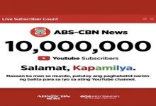 ABS-CBN News hits 10M subscribers on YouTube_1