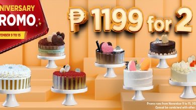 Tous Les Jours Cakes for Php 1,199 for 2