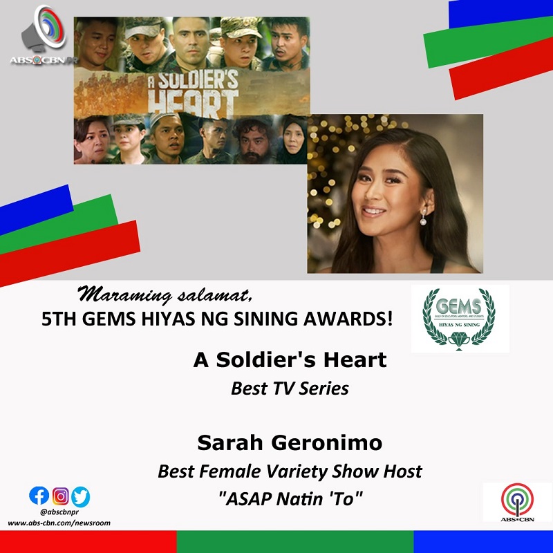 Fan Girl,” a collaboration of ABS-CBN Films' Black Sheep, Globe Studios,  Project 8, Epicmedia, and Crossword Productions, clinched Best…