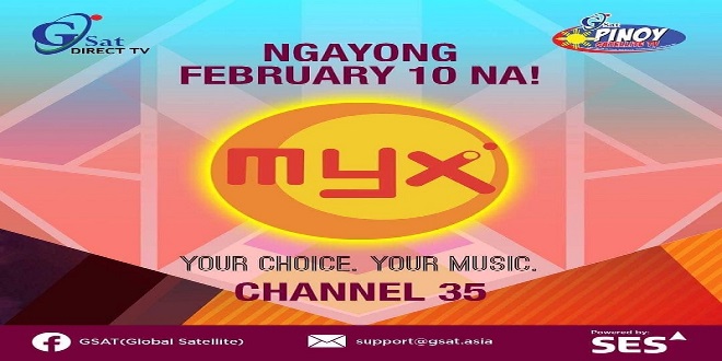 MYX airing on GSat channel 35_1