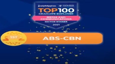 ABS-CBN is ranked number one among companies in the Media and Communications sector