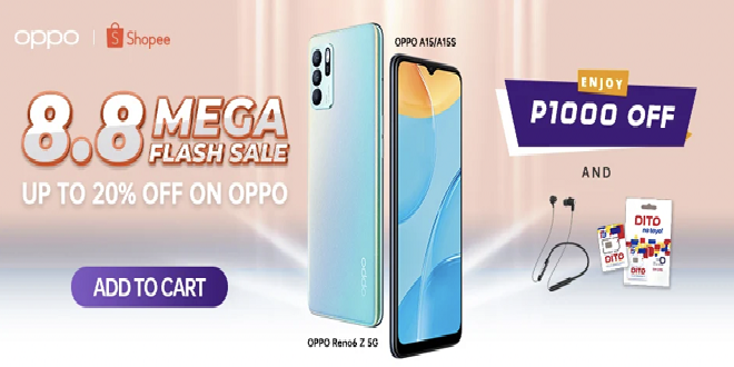 8.8 OPPO Brand Day Sale