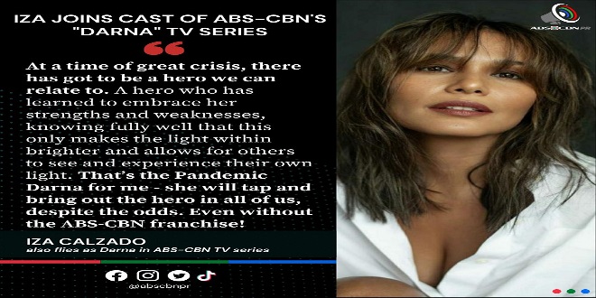 Iza Calzado also flies as Darna in ABS-CBN TV series