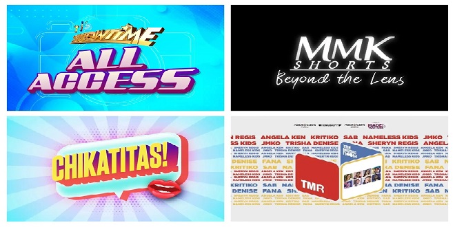 30TH ANNIV DOCU DRAMA FOR “MMK,” “IT’S SHOWTIME ALL ACCESS,” AND “CHIKATITAS” ON YOUTUBE