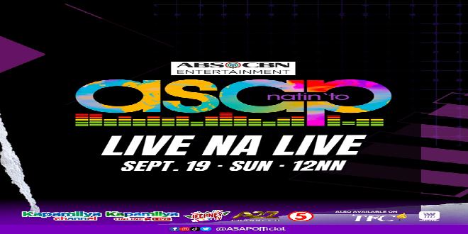 ASAP Natin 'To LIVE this Sunday