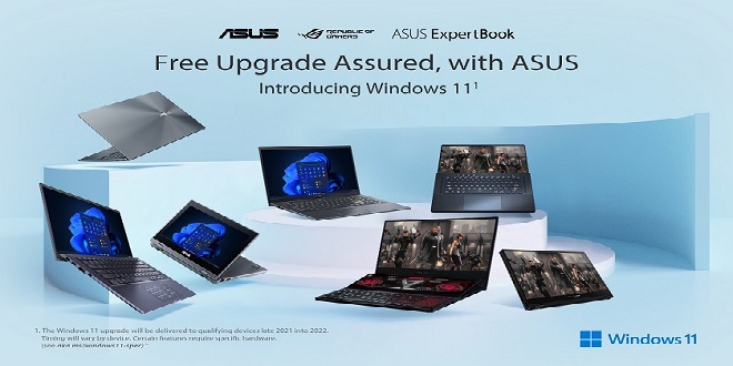 ASUS assured free upgrade Windows 11