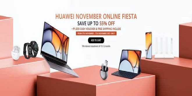 Begin the Holiday Season with Huawei’s Best Offers in 2021 at the 11.11 Fiesta Sale_1