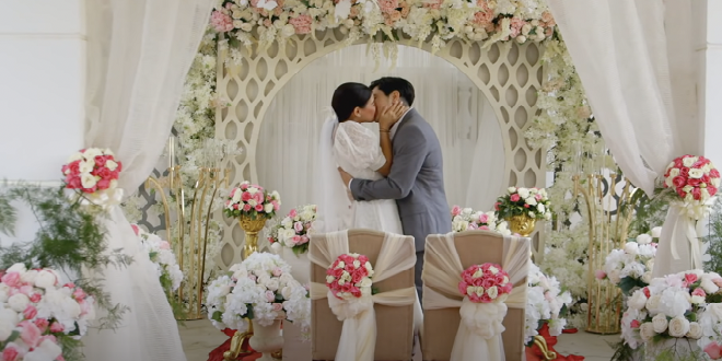 Camille and Andrei (Janine Gutierrez and Paulo Avelino) get married 1