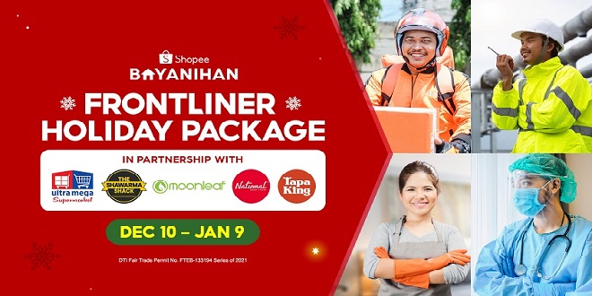 Shopee Bayanihan Frontliner Holiday Package PR - Main KV