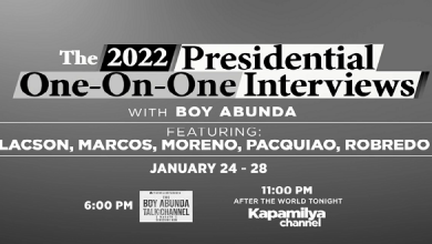BOY ABUNDA GOES ONE-ON-ONE WITH PH PRESIDENTIALBLES IN SPECIAL INTERVIEW SERIES