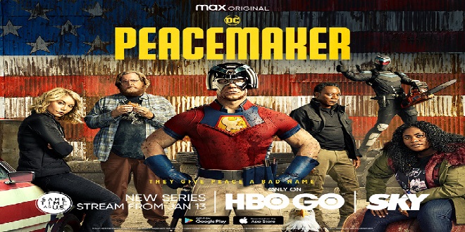 Peacemaker on HBO GO via SKY