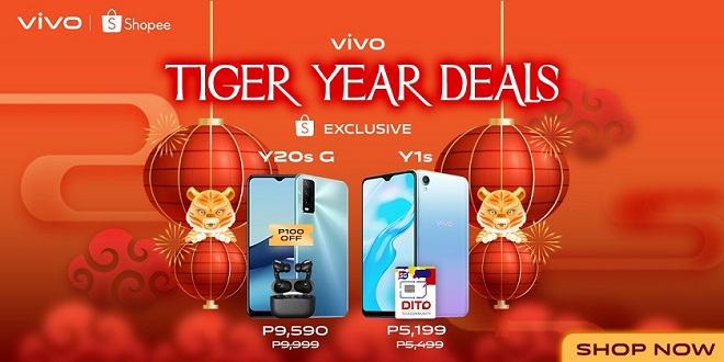 Bring in prosperity and good fortune at vivo’s Tiger New Year Sale on Shopee_KV_1