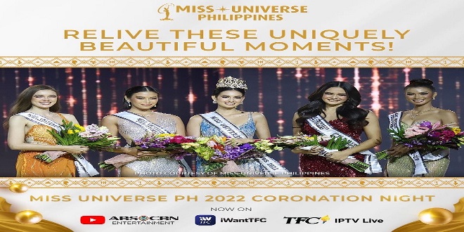Miss Universe Philippines 2022 on ABS-CBN Entertainment YouTube channel and iWantTFC_1