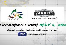 UAAP streaming on iWantTFC (available only to viewers outside the PH)