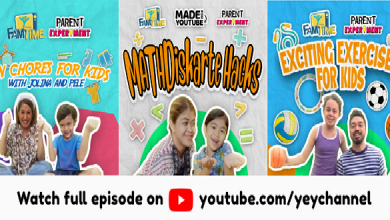 YEY BRINGS ALL-AROUND ENTERTAINMENT FOR THE WHOLE FAMILY WITH 'FAMTIME' ON YOUTUBE