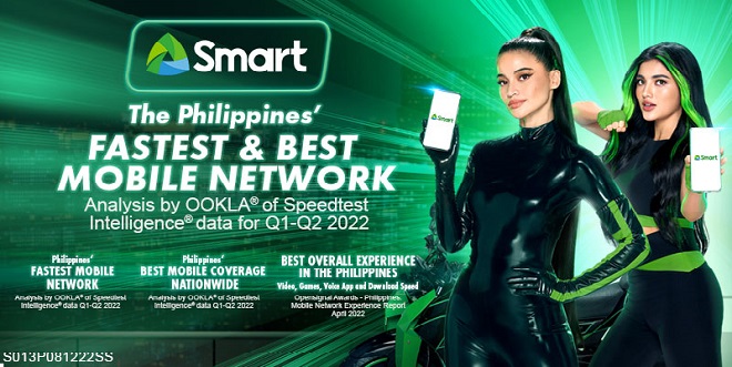 KV 1- SMART The Philippines FASTEST & BEST MOBILE NETWORK