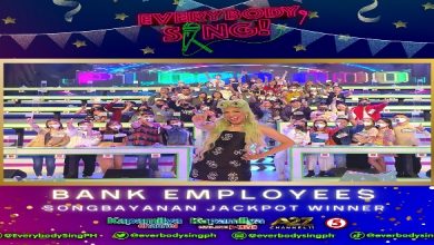 BANK EMPLOYEES WITH VICE GANDA IN ABS-CBN'S EVERYBODY SING