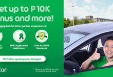 [Photo Release] Grab Philippines offers up to Php10K bonus for driver applicants to help improve passenger booking experience