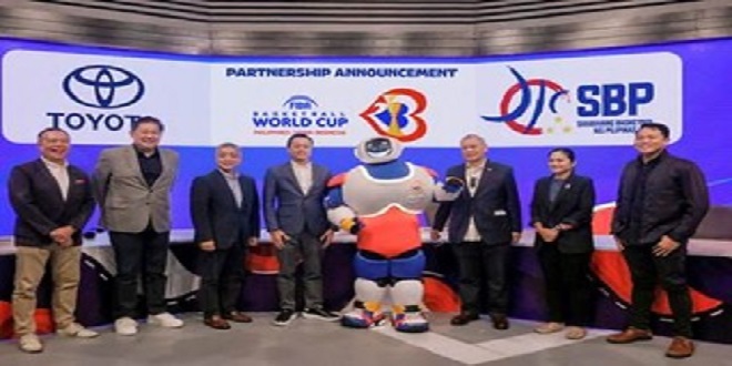 Toyota Motor Philippines Joins Forces with SBP for FIBA Basketball World Cup 2023