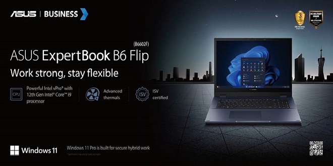 ASUS Introduces Latest ASUS ExpertBook B6 Flip (B6602F) in Philippines_1