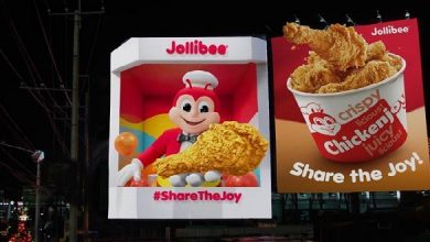 Jollibee Celebrates 45th Anniversary with a Joyful 3D Billboard Display_1