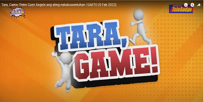 TELERADYO SAKTO'S TARA GAME SPORTS SEGMENT