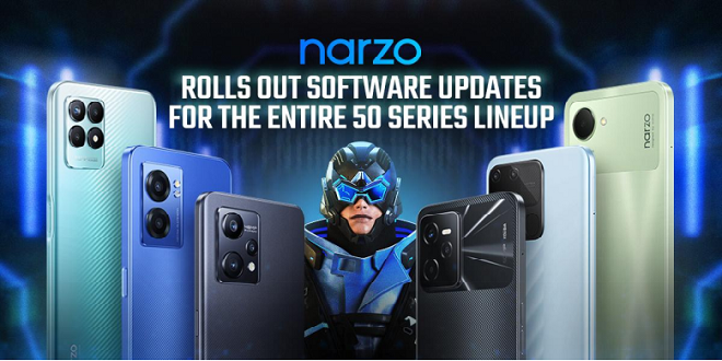 50 Series Lineup Receives Software Updates from Narzo
