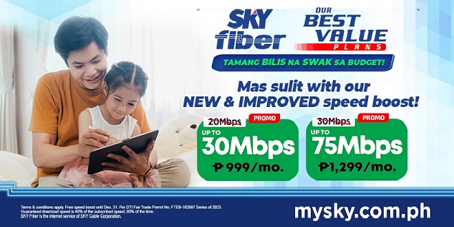 SKY FIBER AMPS UP MOST AFFORDABLE PLANS WITH NEW SPEED BOOST OFFERS_1