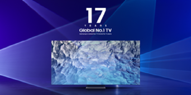 Samsung Tops Global TV Market For 17 Consecutive Years