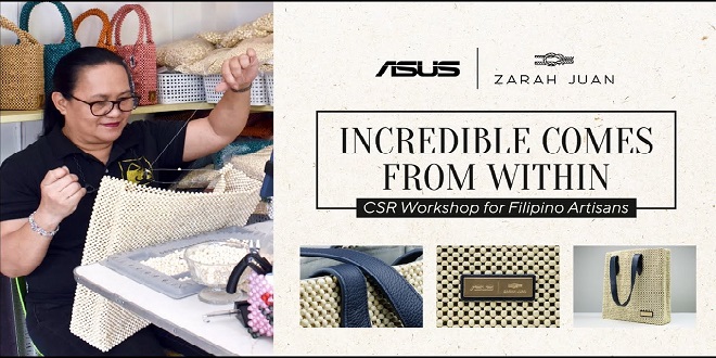 Filipino Artisans Collaborate with ASUS and Zarah Juan in New Collection_1