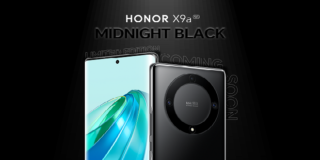 HONOR to launch limited edition HONOR X9a 5G Midnight Black