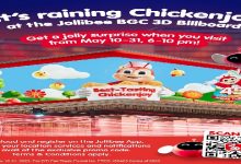 Experience the Joy of Chickenjoy at the Animated Jollibee 3D Billboard in BGC