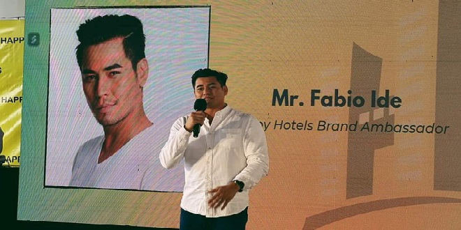 Fabio Ide named as first brand ambassador for Happy Hotels App