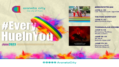 Araneta City displays #EveryHueInYou for Pride Month