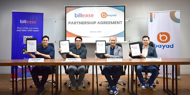 Bayad Teams Up with BillEase to Enhance Convenient Bills Payment Options