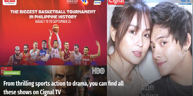 Dive into a World of Thrilling Sports Action and Gripping Drama Explore the Shows on Cignal TV!