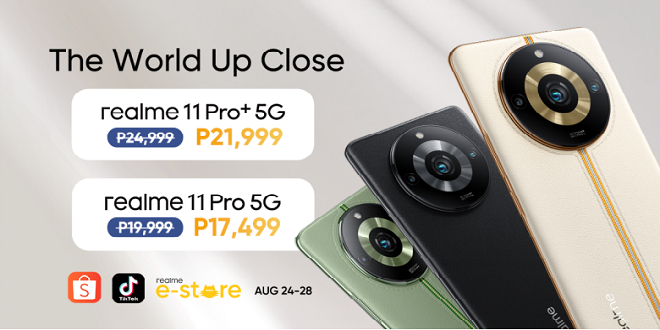 Debut realme 11 Pro Series 5G Accessible from PHP 17,499 Onwards
