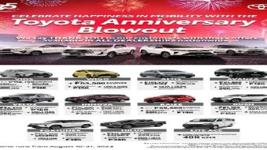 Mark 35 Years Toyota Mobility in Philippines with Anniversary Extravaganza Offers