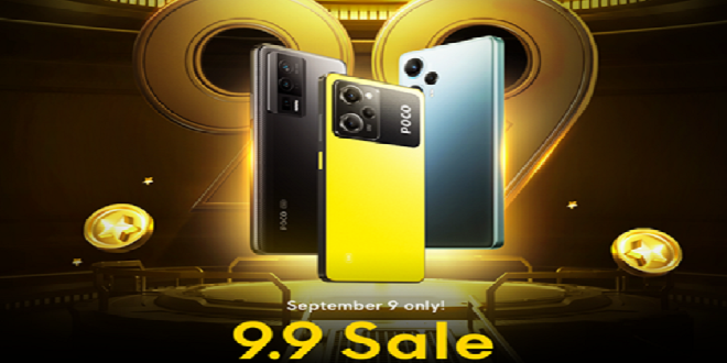 9.9 Sale on Shopee and Lazada Grab Unbeatable Offers on POCO Smartphones!