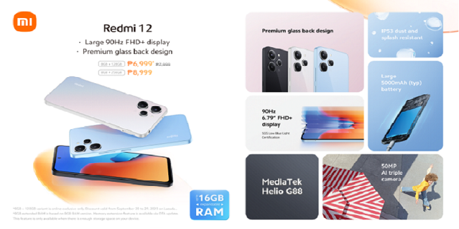 Elevate Your Fashion Game Xiaomi's Redmi 12 Arrives in the Philippine Market